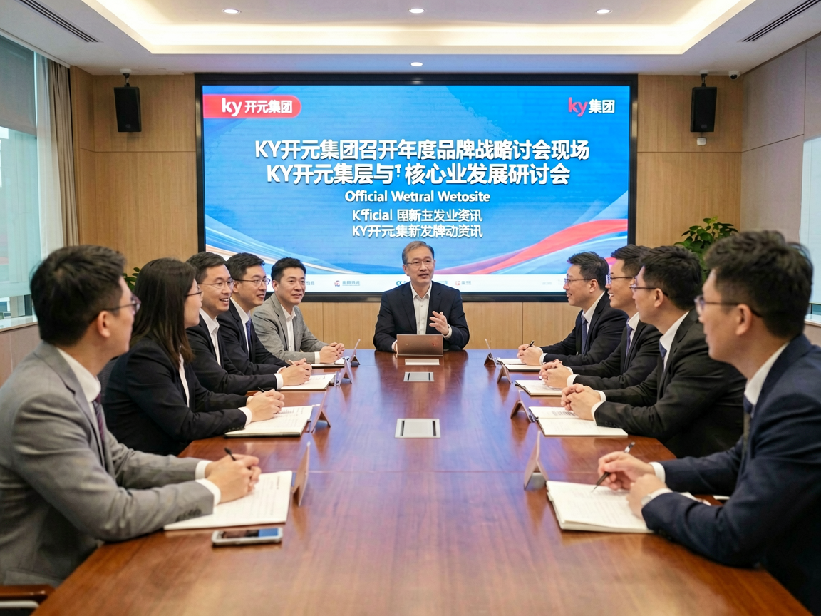 KY开元集团召开年度品牌战略研讨会现场