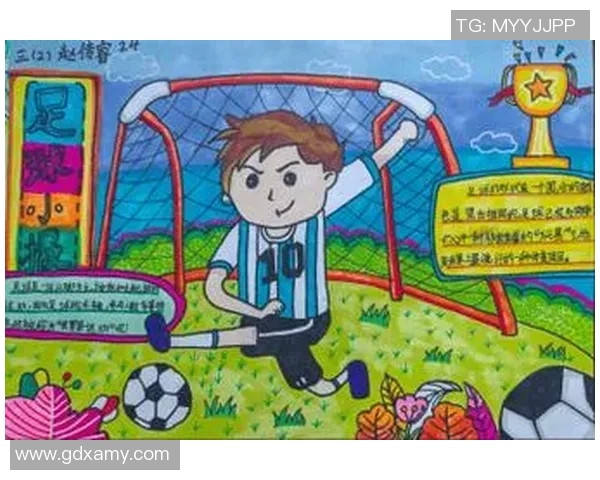 画笔下的足球明星们展现激情与梦想的精彩瞬间